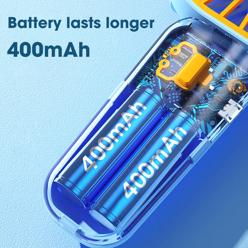 3 Modes Adjustable Cooling Fan USB Rechargeable Mini Cooling Fan for Home Office