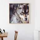 Full Round Drill 5D Diamond Painting Mosaic Rhinestone Kit Wall DIY Beauty Wolf