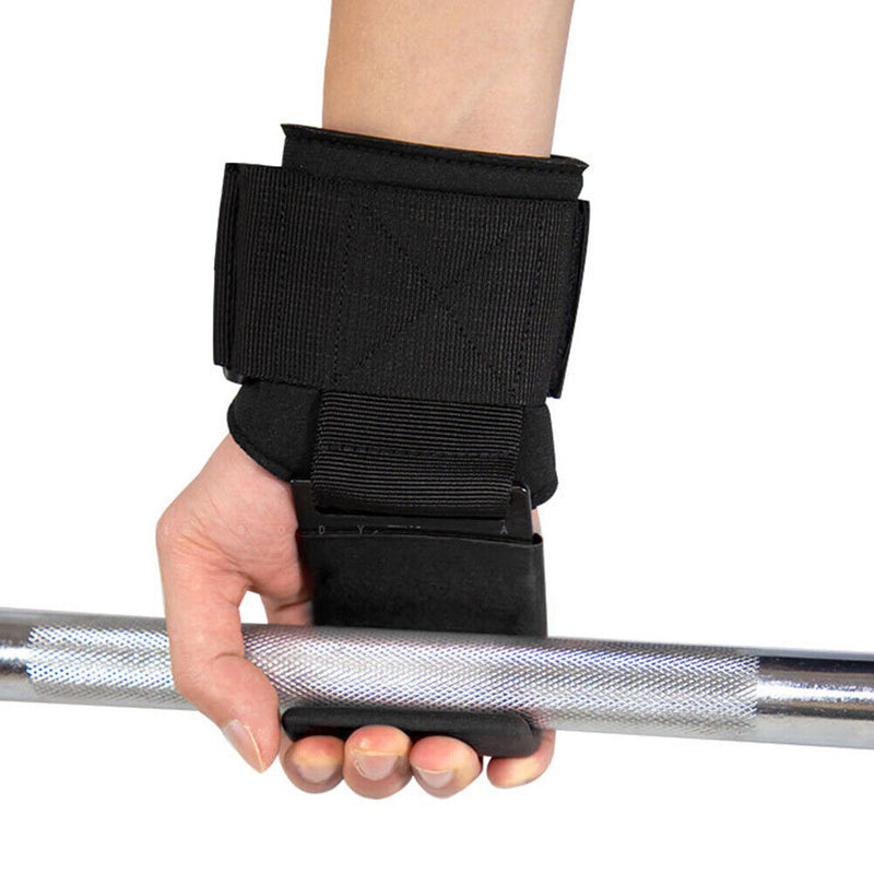 1pc Weightlifting Pull-Ups Wrist Guards Hook Professional Wrist Support Hooks