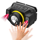 Glare Headlight USB Charging Fishing Head Lamp Induction Zoom Glare Headlamp