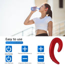 Bone Conduction Headphones - Bluetooth-compatible 4.1 Headset with Microphone