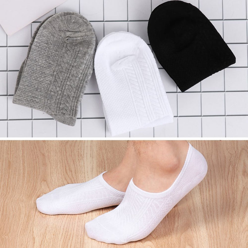 Elastic Invisible Breathable Business Cotton Sock Boat Sox Ankle Men's Socks
