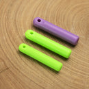 30pcs Fishing Float Seats Silicone Bobber Holder Stopper Tackle Random (L) Newly