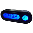 Luminous Auto Dashboard Clocks Auto Thermometer Car Electronic Clock Time Watch