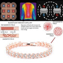 Women Tennis Bracelet Crystal Diamonds Hand Chain Gift Charm for Wedding Pa