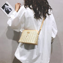 Crossbody Bags for Women Straw Fashion Shoulder Messenger Boho Beach Handbag