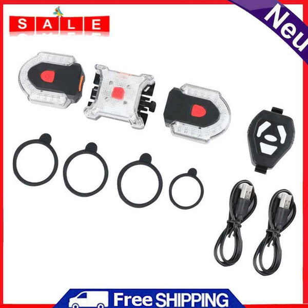 3"" 1 Wireless Remote Control Detachable Mountain Bike Taillight Turning Lamp