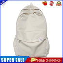 #A Simple Classic Backpack Teens Girls Solid Student Large Capacity School Book