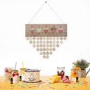 Birthday Special Days Reminder Wooden Calendar Board Home Hanging Decoration
