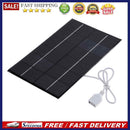 130x200mm 4.2W Solar Panel USB Power Bank Battery Charger for Mobile Phone