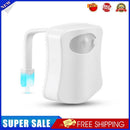 LED Toilet Backlight Body Sensor Hanging Toilet Seat Night Light (16 Color)