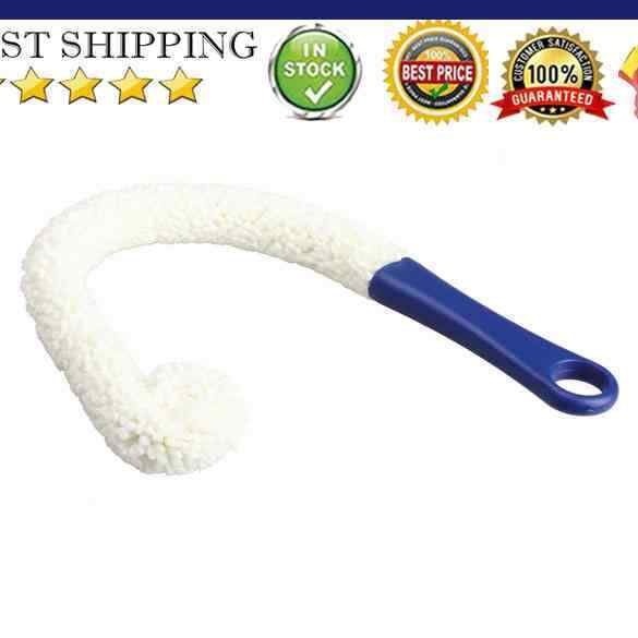 Soft Bendable Foam Wine Decanter Stemware Glasses Dust Cleaning Brush