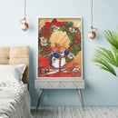 5D DIY Diamond Painting Rats Weaving Garland Full Drill Rhinestone Mosaic Kit