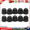 10pcs M10 Dome Plastic Hexagon Bolt Nut Protection Caps for Car Motorcycle Newly