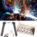 Plasma Welding Torch Assembly Kit Porcelain Mouth Protection Nozzle P80
