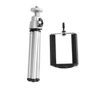 For Photo Live Video 360 Rotating Camera Tripod Monopod Bracket with Phone Clip