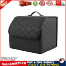 Car Trunk Organizer Multiuse Tools Storage Bag (Small Black+Black Line) Newly