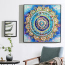 5D DIY Special Shaped Diamond Painting Folk Flower Cross Stitch Embroidery