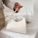 Women Felt Fashion Solid Color Crossbody Bag Trending Small Travel Messenger Bag