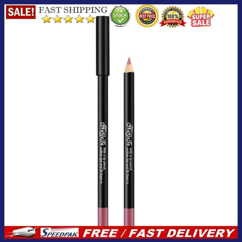 12 Color Matte Lipliner Waterproof Lasting Lipgloss Lip Makeup Cosmetic (08