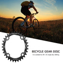 MOTSUV 104 BCD Positive Negative Tooth Disc Bike Single Plate (32T Oval)