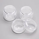3g Empty Clear Plastic Jewelry Bead Storage Box Make Up Organizer Cosmetic Jars