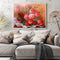 Peony in Basket Oil Paint By Numbers Kit DIY Acrylic Painting on Canvas Art