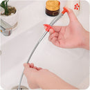 Creative Cleaning Brush Sewer Dredging Device Spring Pipe Sink Cleaning Hook