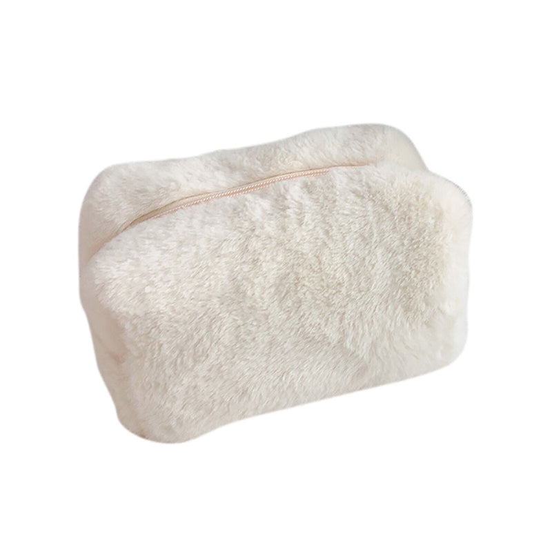 Plush Pencil Case - Portable School College Office Stationery Storage Makeup