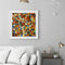 Oil Paint By Numbers Different Color Tree Frameless Picture Craft Kit for Home