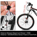 Solar Bicycle Computer Cycling Odometer Wireless Stopwatch Bike Speedometer