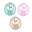 Deer Egg Metal Cutting Dies Stencils Xmas Party Craft Scrapbooking Card-140