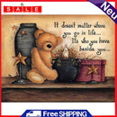 Diamond Painting Teddy bear Full Round Drill Rhinestone Picture
