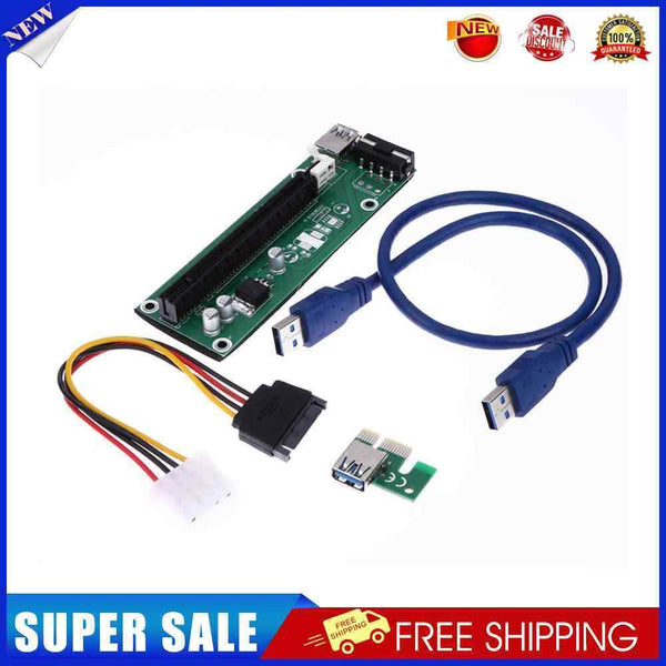 PCI-E Extension Riser PCI Express 1X to 16X Adapter for GPU Miner BTC Mining