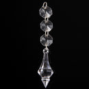 10pcs Acrylic Crystal Beads Garland Chandelier Hangs Wedding Birthday Party Dek