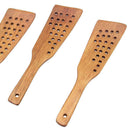Wooden Wok Shovel cooking Spoon Non Stick Wood Long Kitchen Spatula Rice I6L5