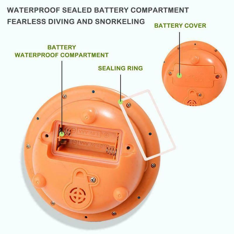 Baby Bath Toys Cute Crocodile Automatic Water Spray up Bathly Sprinkler F8E2