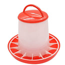 1.5L Automatic Plastic Food Drink Water Bird Quail Chicken Poultry Feeder