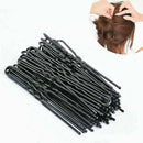 45Pcs Long 6.0CM U Black Hair Bobby Pins Grips Hair Fash Clip free Z6Q0 O5P8