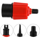 Air Valve Adapter Inflatable Rowing Rubber Boat Paddle Canoe Pump Compressor