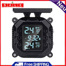 Wireless Motorcycle TPMS Tire Pressure Monitoring Alarm for Motorbike Scooter