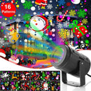 Outdoor Indoor Party Decor LED Lamp Rotating Snowflake Light Projection Lamp
