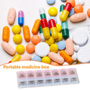 2 Row 14 Grids Weekly 7 Days Tablet Pill Box Holder Medicine Storage Organizer