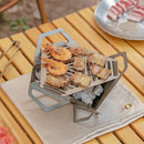 Outdoor BBQ Grill Stove Portable Detachable Triangle Steel Camping Picnic Stoves