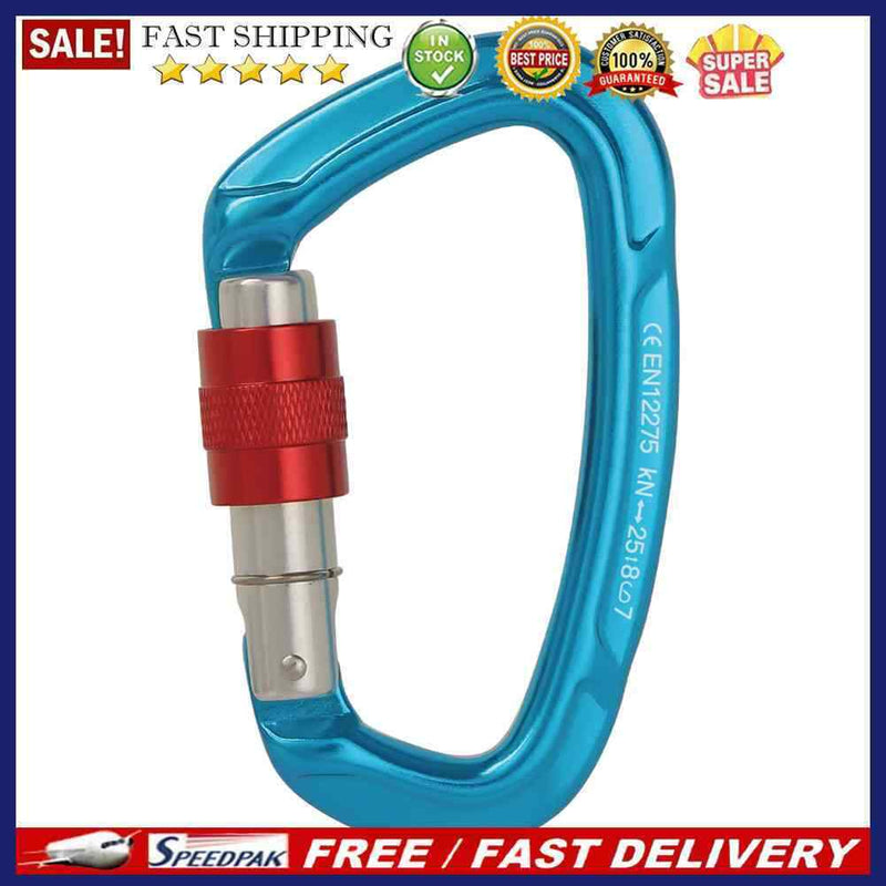 Multifunction Backpack Climbing Carabiner Outdoor Camping Hammock D Shape B