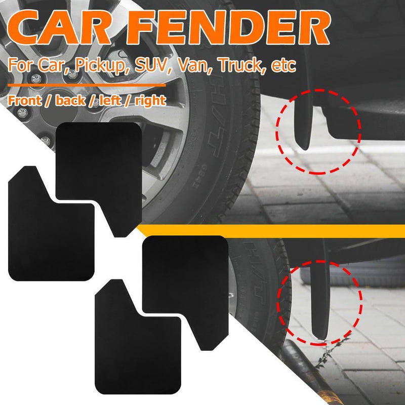 4pcs Car SUV Pickup Mud Flaps Mudguards Fender Splash Guards Mudflaps Unive