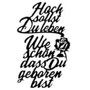 Paper Card Embossing German Words Metal Cutting Dies Stencils DIY (H5994) Newly