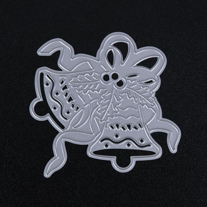 Christmas Bell Cutting Dies Stencils Scrapbook Embossing DIY Craft Card-177608