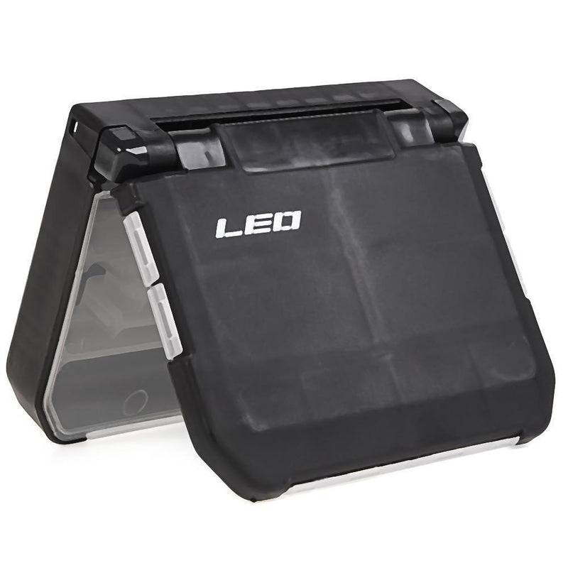 LEO Semi-automatic Fishing Lure Bait  Tool Storage Box Container (L)