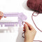 Sheepshape knitting sewing hook measuring ruler gauge size chart ruler accessories